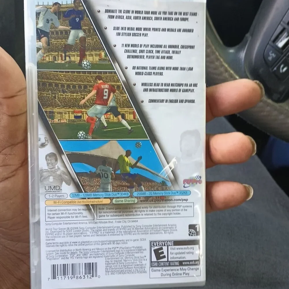 World Tour Soccer 06 - Sony PSP